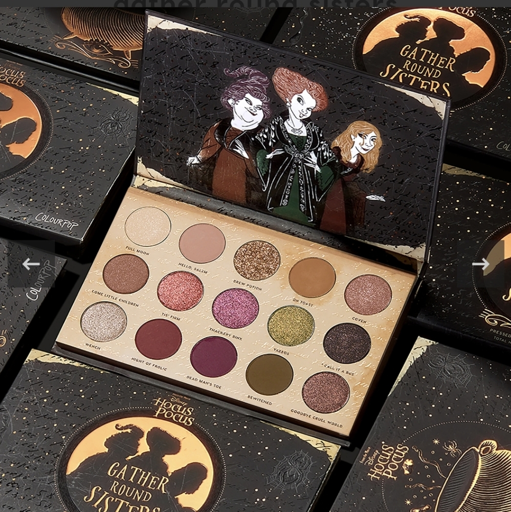 Hocus Pocus Gather Round Sisters Shadow Palette